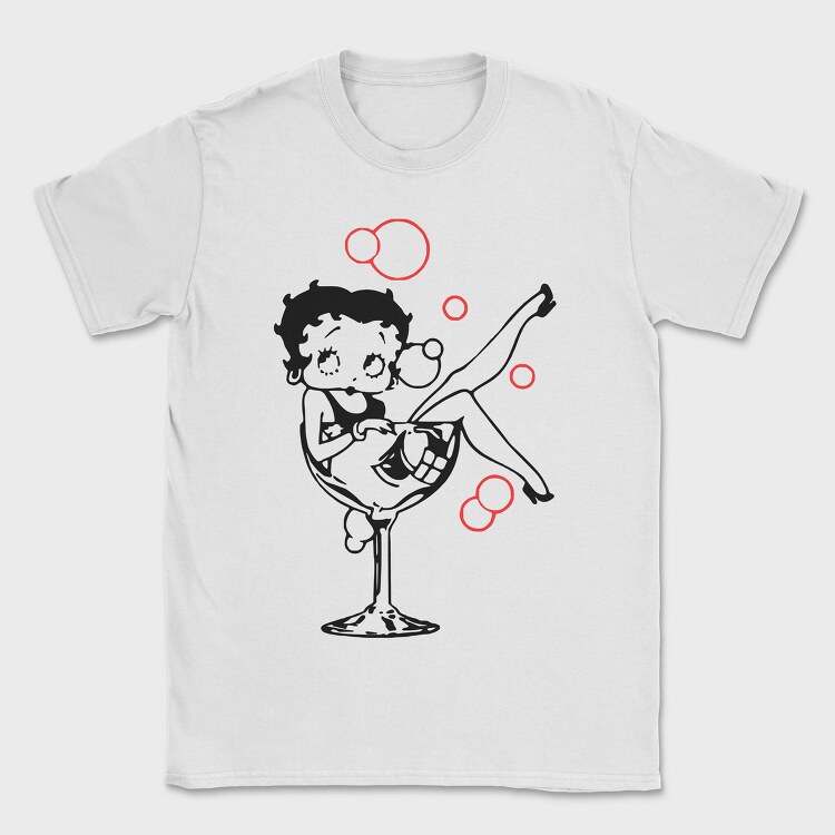 Betty Boop 69, Tricou Barbati (Unisex)