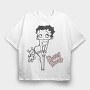 Betty Boop 68, Tricou Oversize Barbati (Unisex)