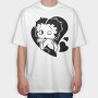 Betty Boop 54, Tricou Oversize Barbati (Unisex)