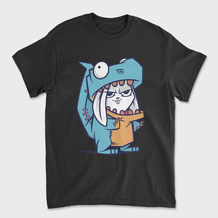 Rabbits Dinosaur, Tricou Barbati (Unisex)