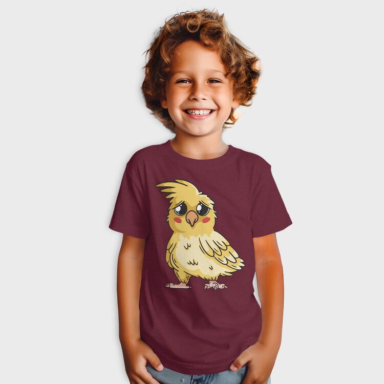 Sad Cockatiel, Tricou Copii