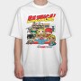 Bazinga Comics, Tricou Oversize Barbati (Unisex)