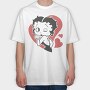 Betty Boop 64, Tricou Oversize Barbati (Unisex)