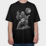 Big Foot Rocking, Tricou Oversize Barbati (Unisex)
