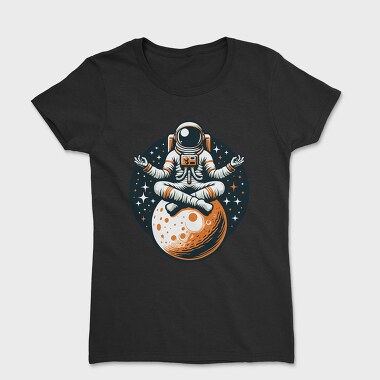Astronaut Yoga Planet, Tricou Femei