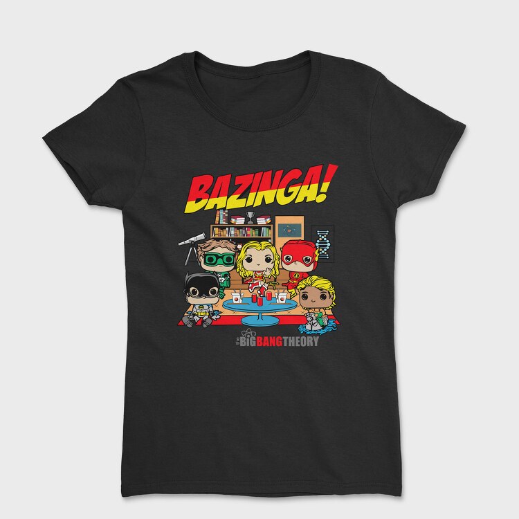 Bazinga Comics, Tricou Femei
