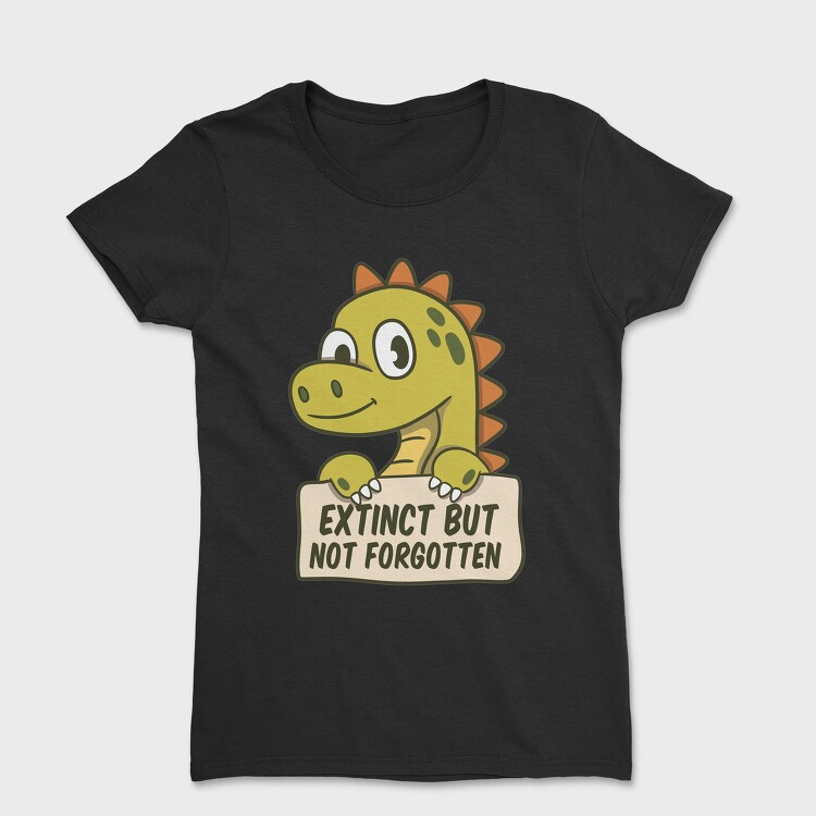 Dinosaur Conservation Extinct Dino Nc, Tricou Femei