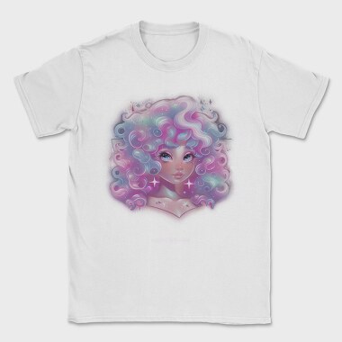 Cosmic Girl Portrait, Tricou Barbati (Unisex)