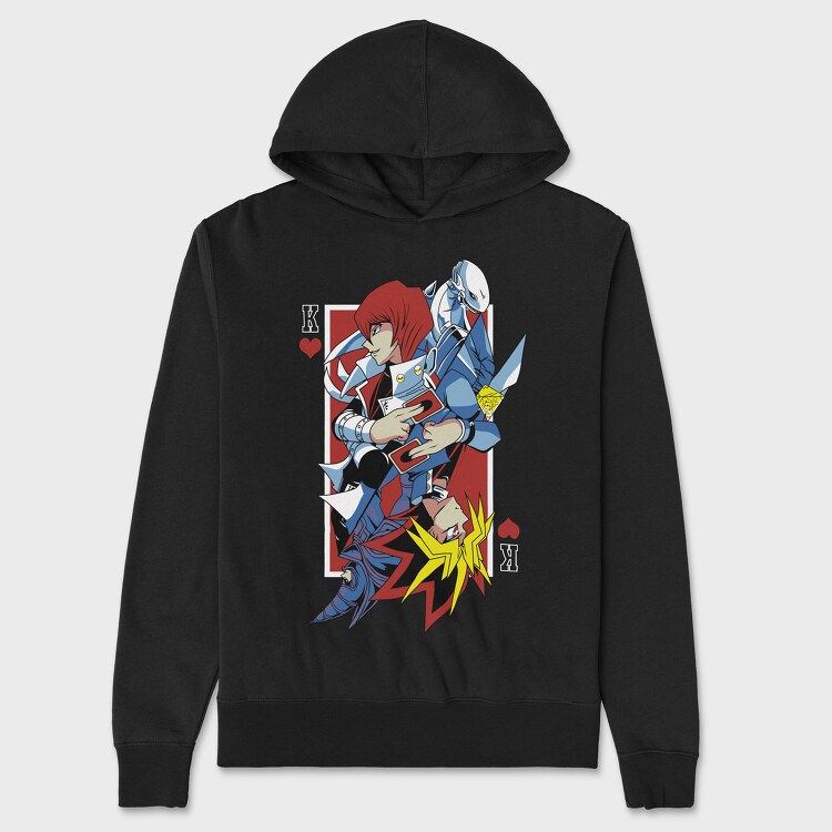 Yu Gi Oh 5, Hanorac Oversize Barbati (Unisex)