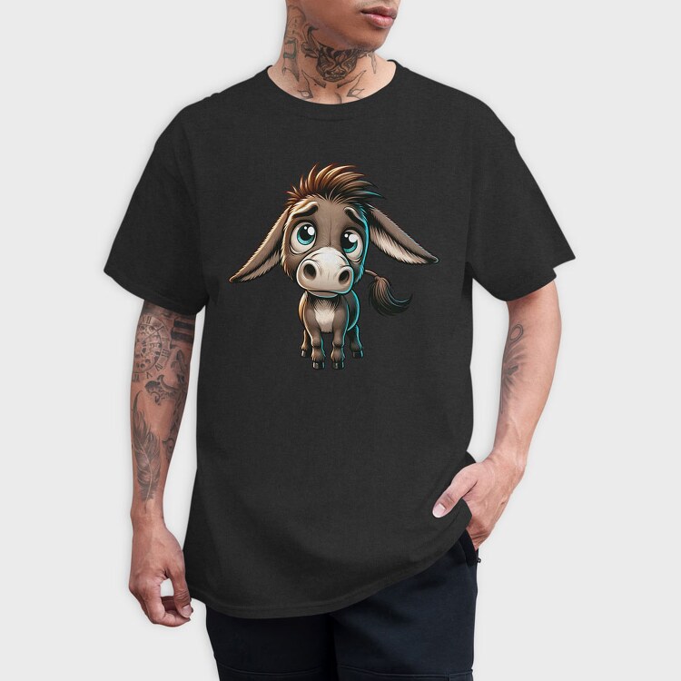 Sad Donkey, Tricou Barbati (Unisex)