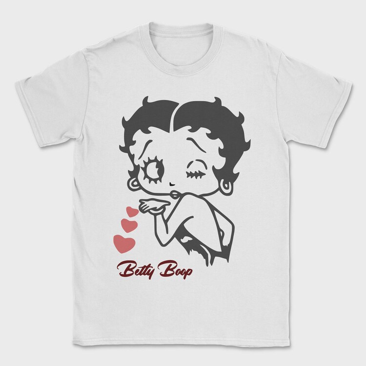 Betty Boop 66, Tricou Barbati (Unisex)