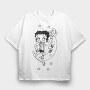 Betty Boop 57, Tricou Oversize Barbati (Unisex)