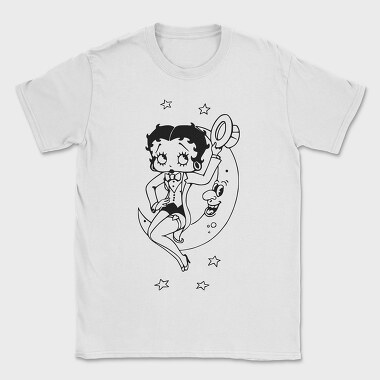 Betty Boop 57, Tricou Barbati (Unisex)