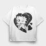 Betty Boop 54, Tricou Oversize Barbati (Unisex)