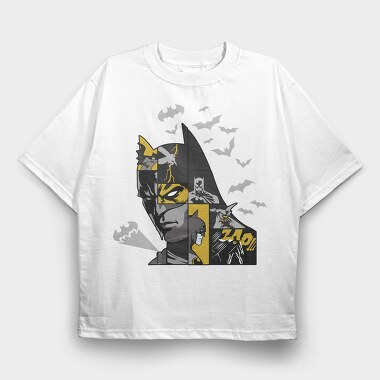 Batman Design, Tricou Oversize Barbati (Unisex)