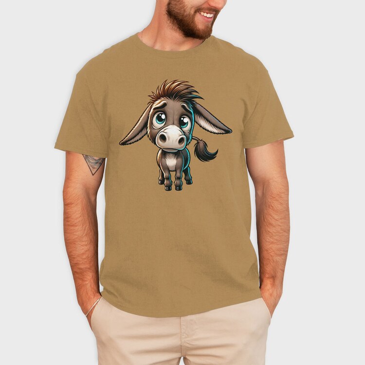 Sad Donkey, Tricou Barbati (Unisex)