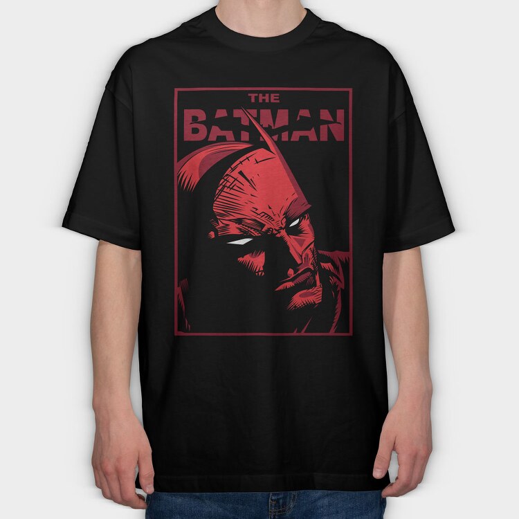 Batman 2, Tricou Oversize Barbati (Unisex)