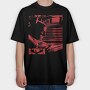 Batman 3, Tricou Oversize Barbati (Unisex)