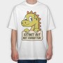 Dinosaur Conservation Extinct Dino Nc, Tricou Oversize Barbati (Unisex)