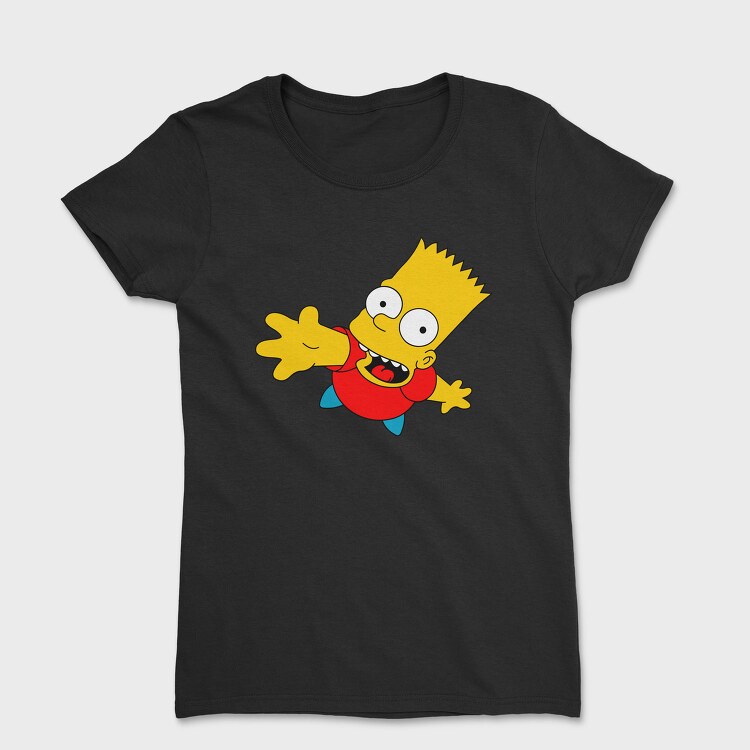 Bart Simpson 01, Tricou Femei
