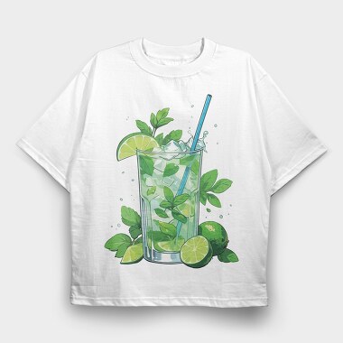 Mojito, Tricou Oversize Barbati (Unisex)