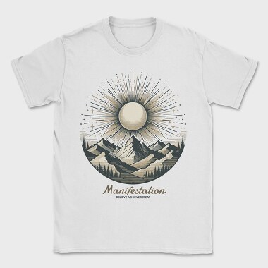 Mountain Manifestation, Tricou Barbati (Unisex)