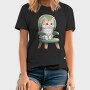 Sitting Cat on Chair, Tricou Barbati (Unisex)