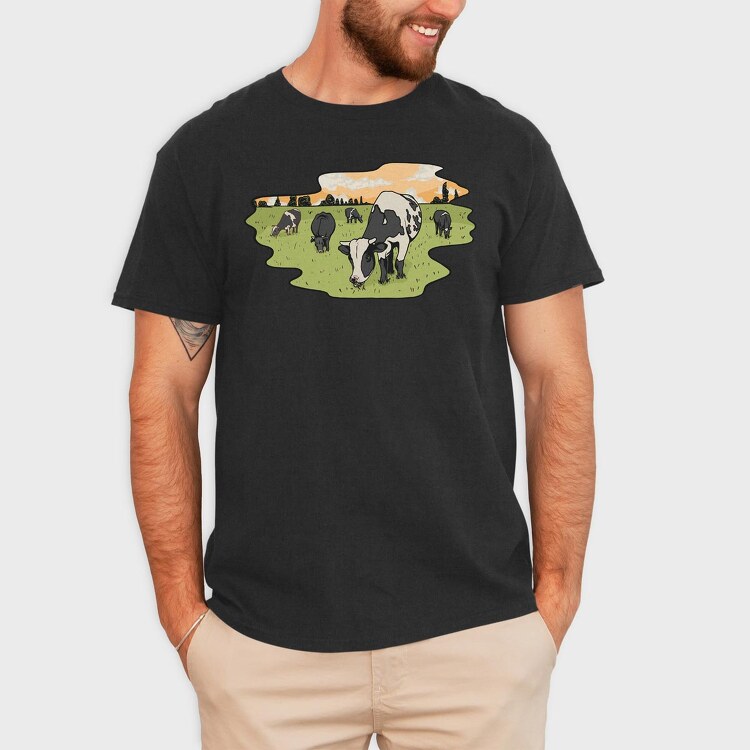 Cows, Tricou Barbati (Unisex)
