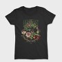 Flowers And Leaves Nature Cottagecore Herbology, Tricou Femei