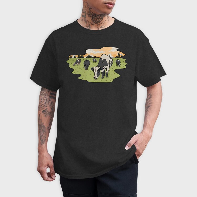 Cows, Tricou Barbati (Unisex)