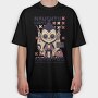 Naughty List, Tricou Oversize Barbati (Unisex)