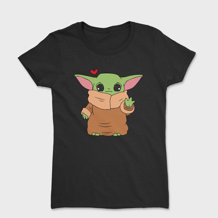 Baby Yoda 18, Tricou Femei