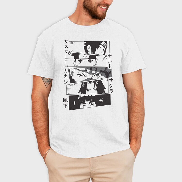 Naruto 19, Tricou Barbati (Unisex)