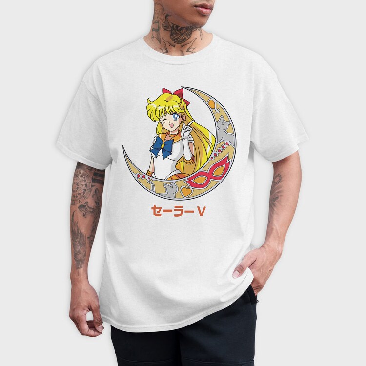 Sailor Moon 25, Tricou Barbati (Unisex)