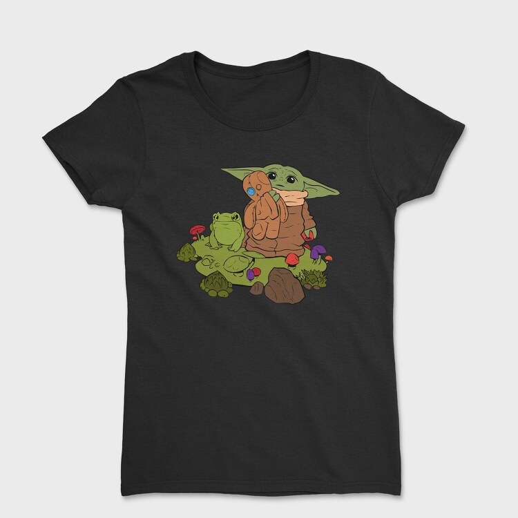 Baby Yoda 16, Tricou Femei