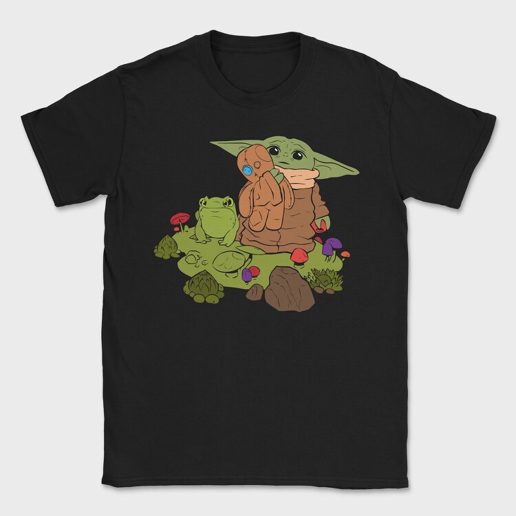 Baby Yoda 16, Tricou Barbati (Unisex)