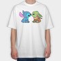 Baby Yoda 9, Tricou Oversize Barbati (Unisex)