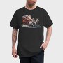 Santaclaus Christmas Sleigh, Tricou Barbati (Unisex)
