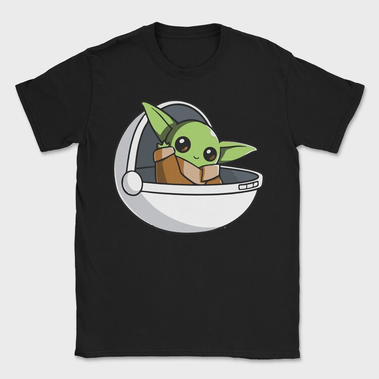 Baby Yoda 2, Tricou Barbati (Unisex)