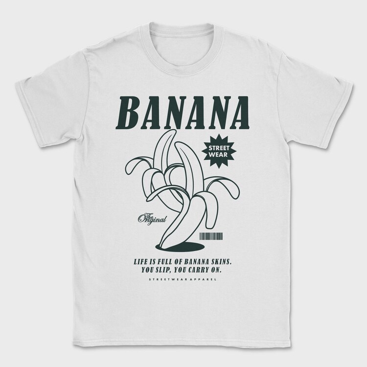 Banana 1, Tricou Barbati (Unisex)