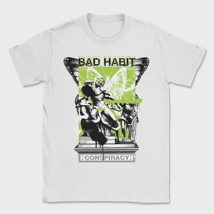 Bad Habbit 1, Tricou Barbati (Unisex)
