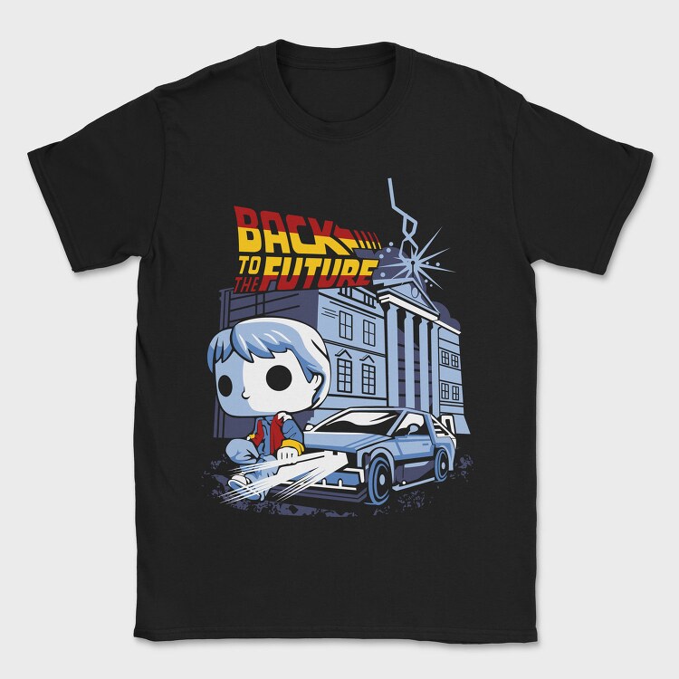 Back to the Future, Tricou Barbati (Unisex)