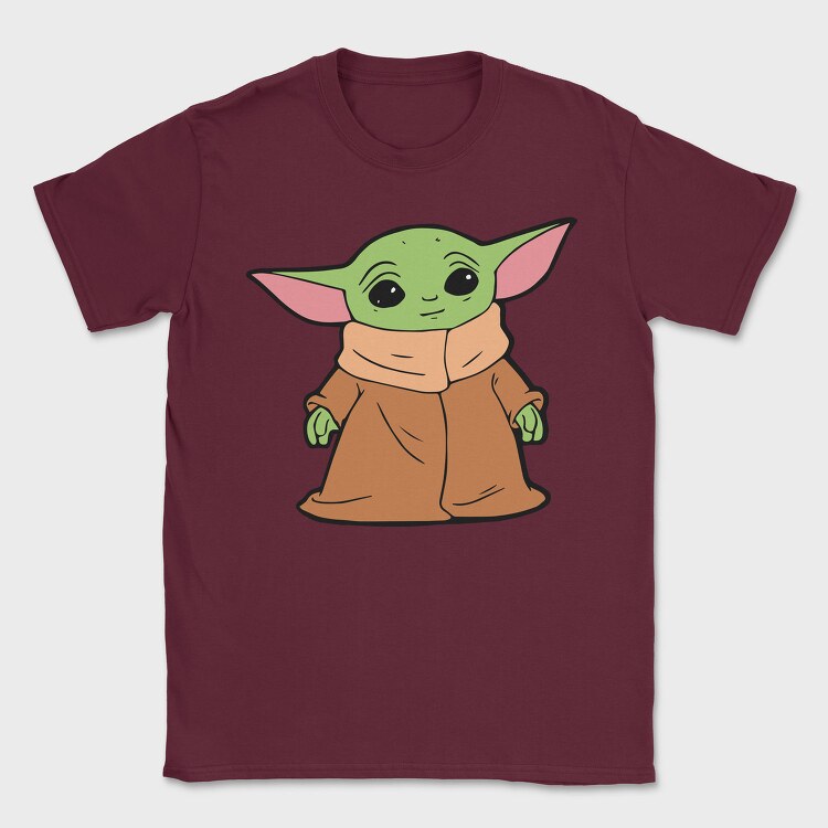 Baby Yoda 3, Tricou Barbati (Unisex)