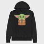 Baby Yoda 20, Hanorac Oversize Barbati (Unisex)