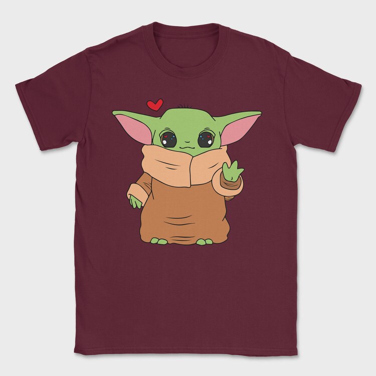 Baby Yoda 18, Tricou Barbati (Unisex)