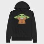 Baby Yoda 15, Hanorac Oversize Barbati (Unisex)