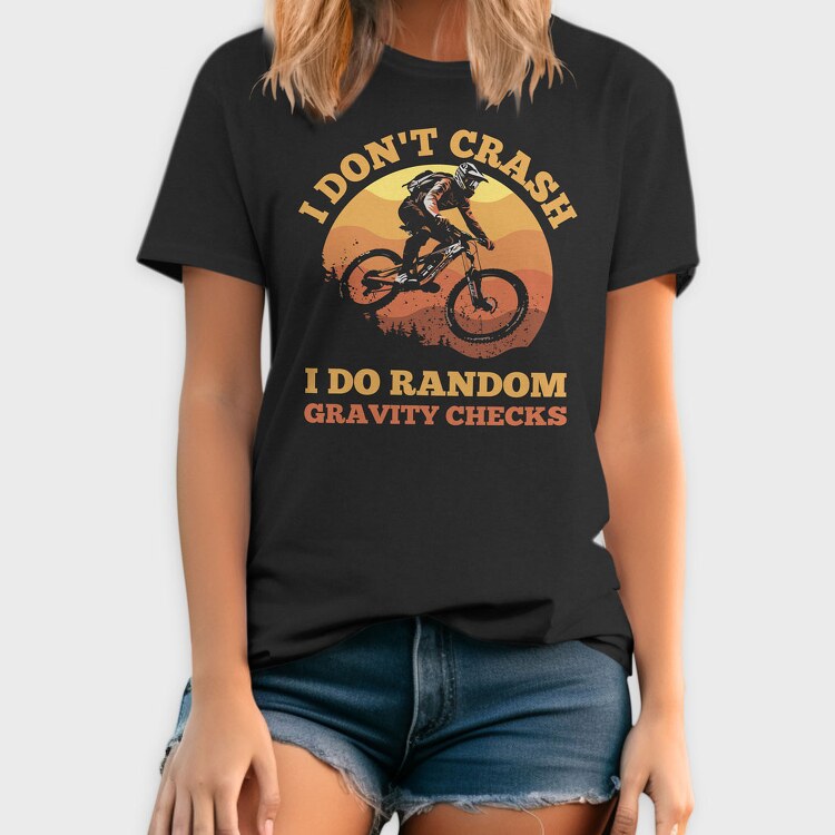 Random Gavity Checks, Tricou Barbati (Unisex)