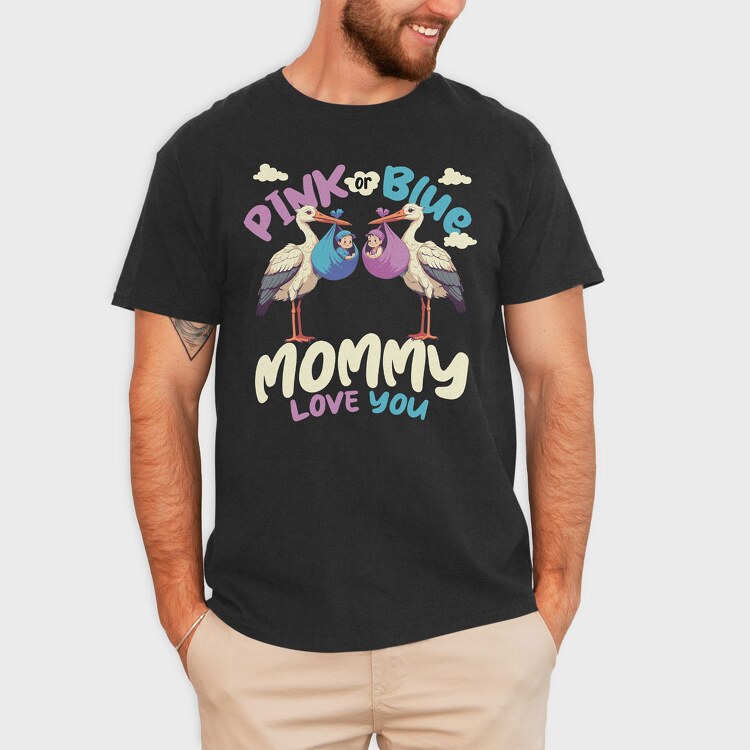 Pink or Blue Babies, Tricou Barbati (Unisex)
