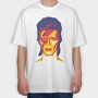Aladdin Sane, Tricou Oversize Barbati (Unisex)