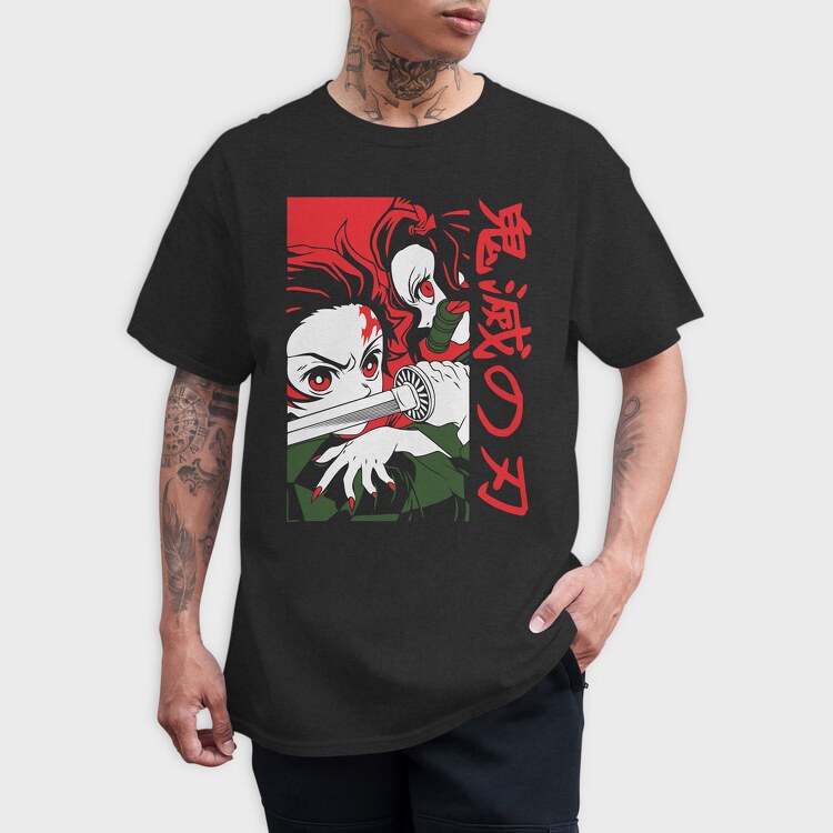 Demon Slayer 2, Tricou Barbati (Unisex)